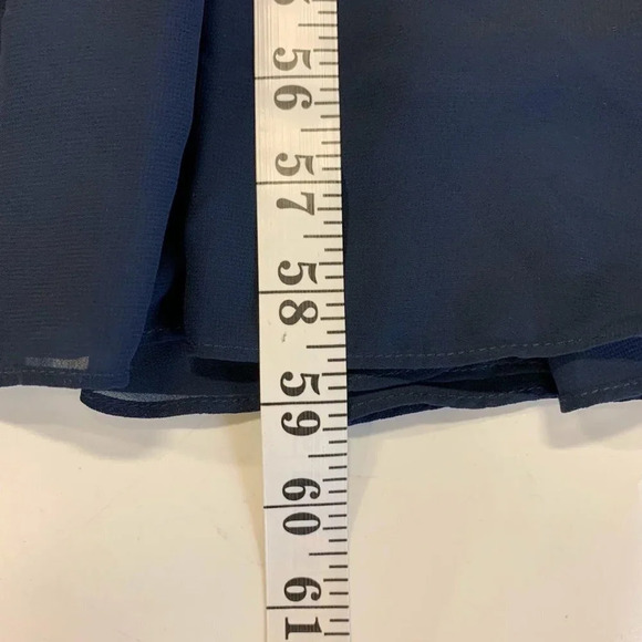 Levkoff Woman's A-line Floor-Length Chiffon Formal Bridesmaid Dress Size 4 - Picture 13 of 13